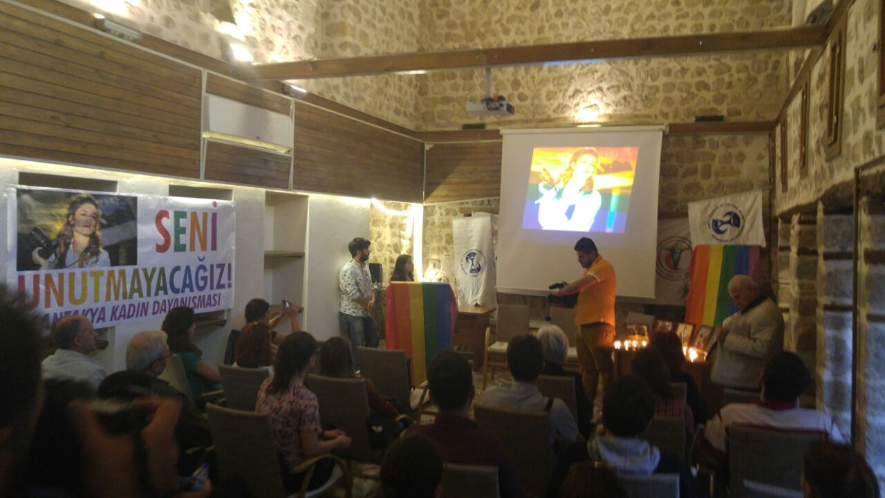 Antakya Kadın Dayanışması Tuğba Alaş&rsquo;ı andı Kaos GL - LGBTİ+ Haber Portalı